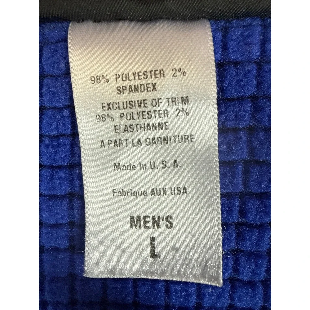 Patagonia R1 Regulator Pullover Mens L Blue Polartec Grid Half Zip‎ Outdoors USA